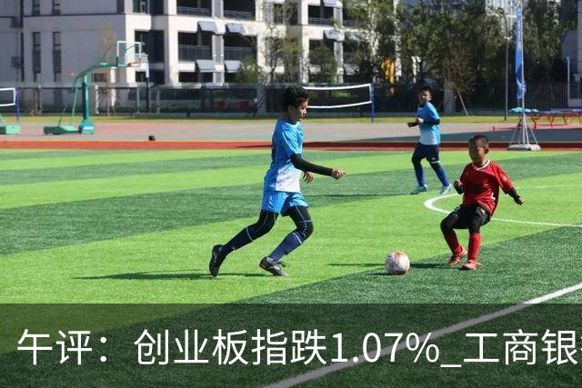 午评：创业板指跌1.07% 工商银行股价创历史新高