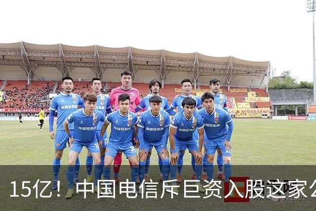 15亿！中国电信斥巨资入股这家公司
